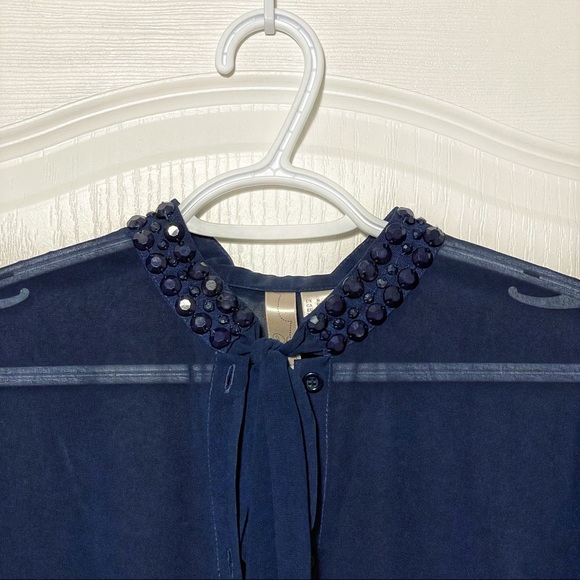 2/$20 Forever 21 chiffon tie top - Picture 3 of 5